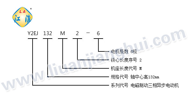 Y2EJ電磁制動(dòng)三相異步電動(dòng)機_型號意義說(shuō)明_六安江淮電機有限公司